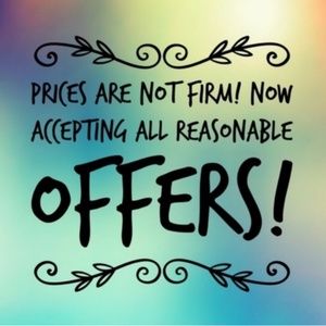 👢 ALL REASONABLE OFFERS ACCEPTED 🛍️